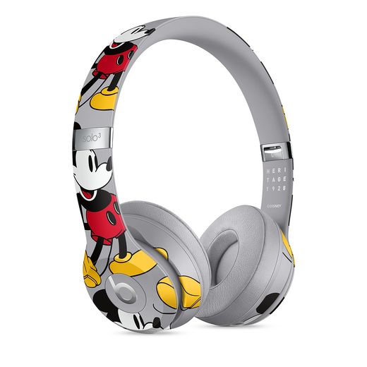 Le casque Beats Solo3 sans fil, Édition 90e anniversaire de Mickey, sera commercialisé à 325,95 euros.
