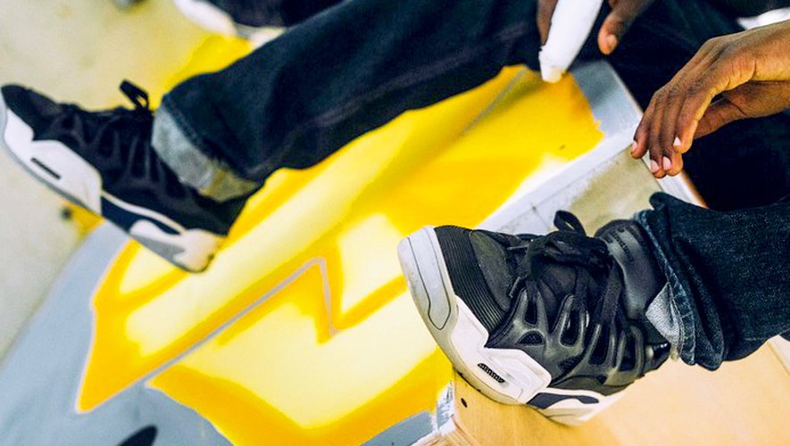 La sneaker "SRLo", fruit d'une collaboration entre Under Armour, A$AP Rocky, et AWGE.