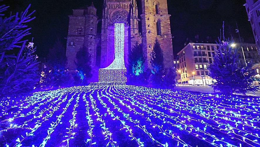 Rodez : La ville se pare de 1 000 feux pour les fêtes de fin d'année