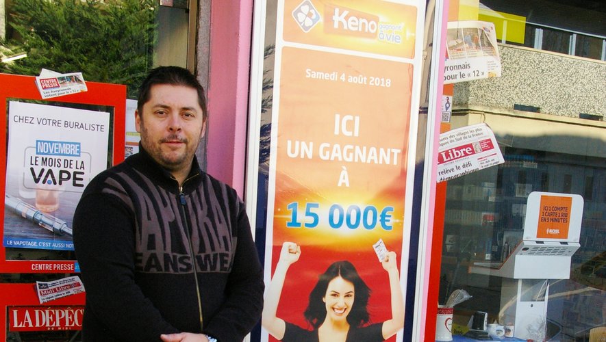Une cliente du tabac Romero empoche 15 000 € au Keno