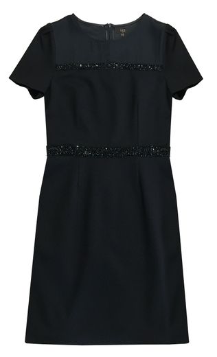 La robe noire à strass Ness de la Maison 123 - Prix : 150€ - Site : www.1-2-3.com.