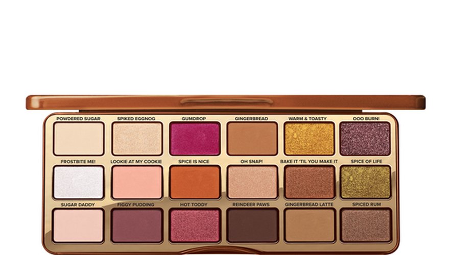 Palette regard Gingerbread Spice chez Too Faced