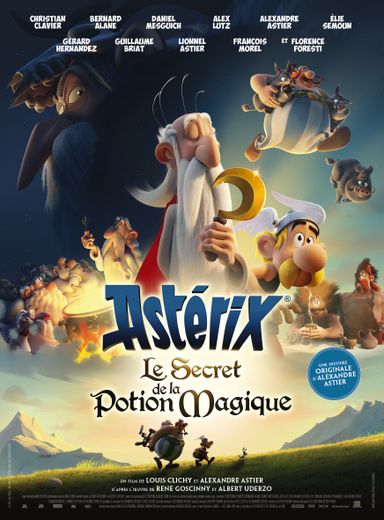 Alexandre Astier et Louis Clichy récidivent avec un nouveau film d'animation d'Astérix, "Le secret de la potion magique", basé sur une histoire inédite du célèbre Gaulois.