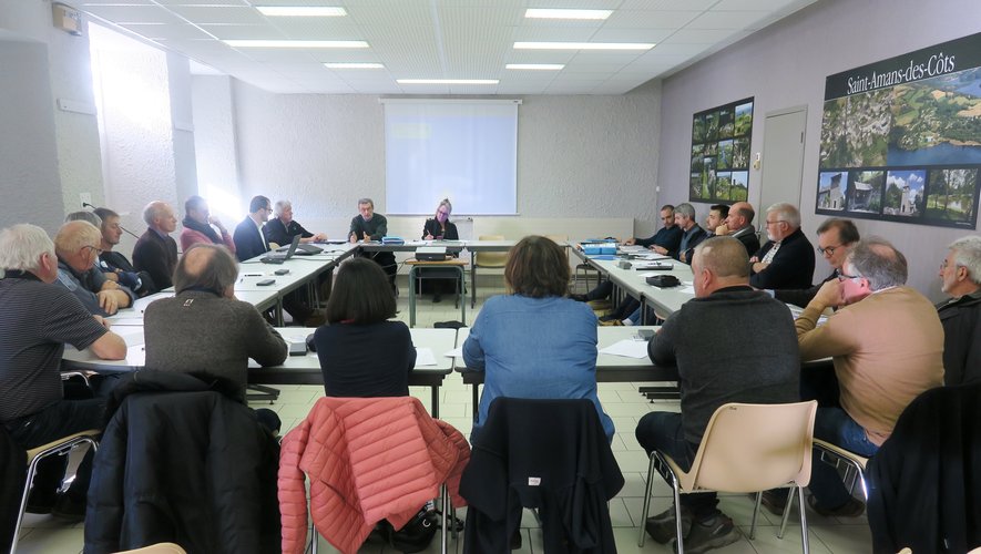 Le comité du Syndicat intercommunal d’alimentation en eau potable de la Viadène a regroupé les communes du Nord-Aveyron sous la présidence de René Delmas.