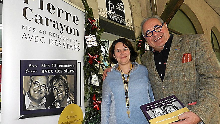 Jeudi, Pierre Carayon a dédicacé son livre à la librairie La Folle Avoinede Muriel Couderc.