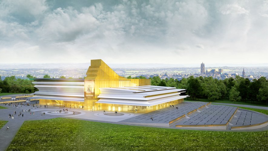 Le futur parc des expositions (dont voici la maquette de l’architecte Alain Sarfati) a alimenté encore les débats.