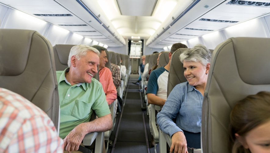 41% des hommes imaginent plutôt une relation intime dans un avion