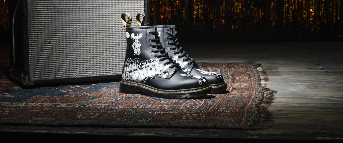 Dr. Martens rend hommage a Rick Griffin avec une capsule psychedelique centrepresseaveyron