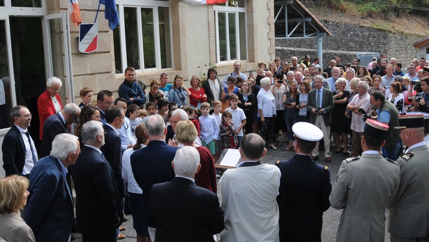 L’inauguration de l’école Maurice-Boyau.