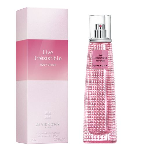 L'eau de parfum "Live Irrésistible Rosy Crush" de Givenchy.