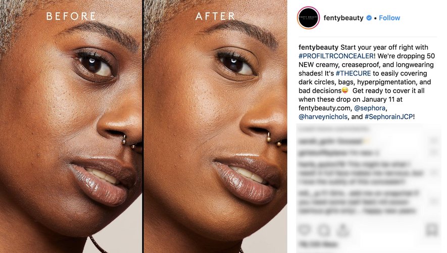 Fenty Beauty Instagram 2019