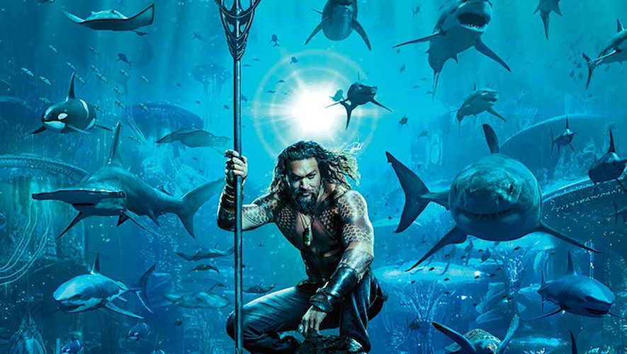 Film de super-héros tiré de l'univers DC Comics, "Aquaman" met en scène le roi de la cité sous-marine d'Atlantis, incarné par le colosse américain Jason Momoa.