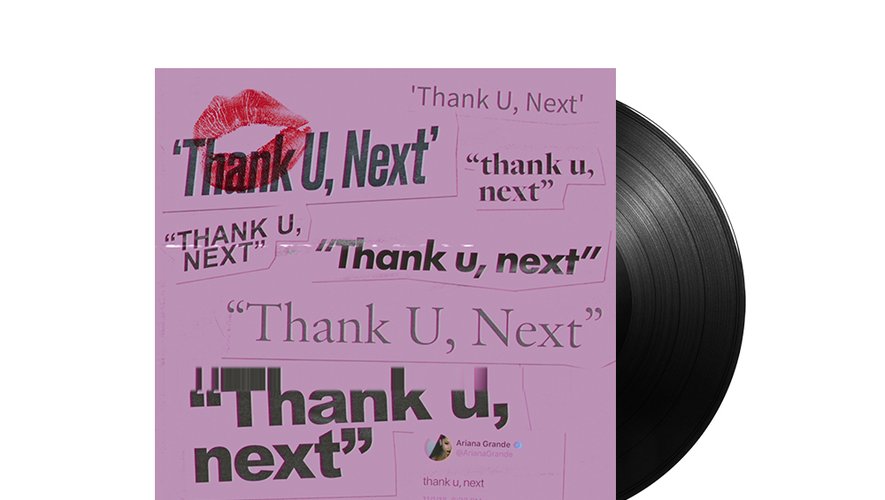 thank u, next d'Ariana Grande disponible en vinyle