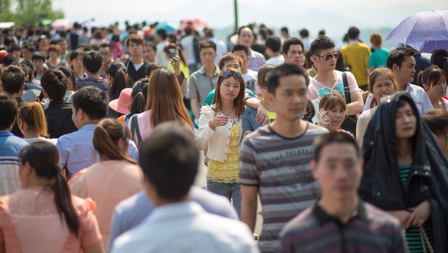 La population de la Chine, la plus nombreuse au monde, a baissé l'an dernier pour la première fois depuis au moins 70 ans