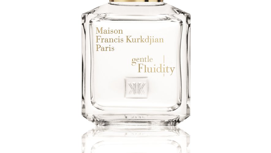 L'eau de parfum "gentle Fluidity" par Maison Francis Kurkdjian.