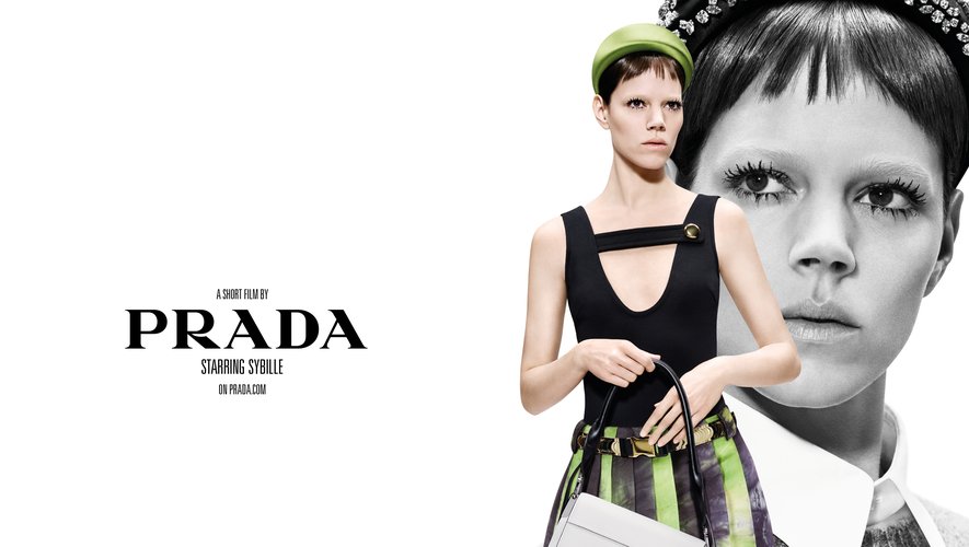 La campagne printemps-été 2019 de Prada avec Freja Beha Erichsen.