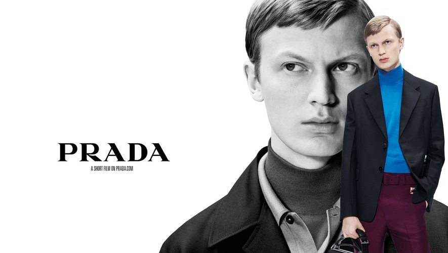 La campagne printemps-été 2019 de Prada avec Jonas Glöer.
