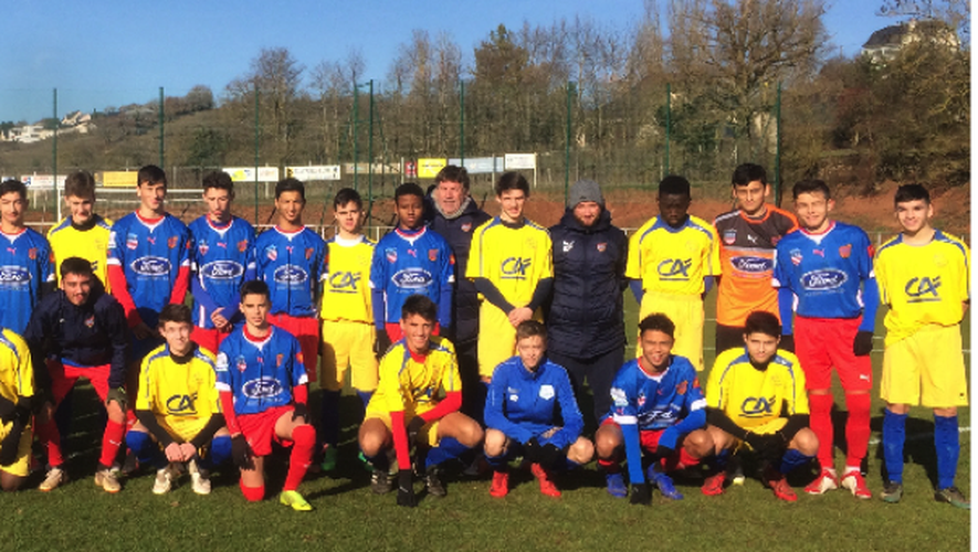 Onet-le-Château Football : les U17 ont remporté leur match amical face à l’équipe de Béziers