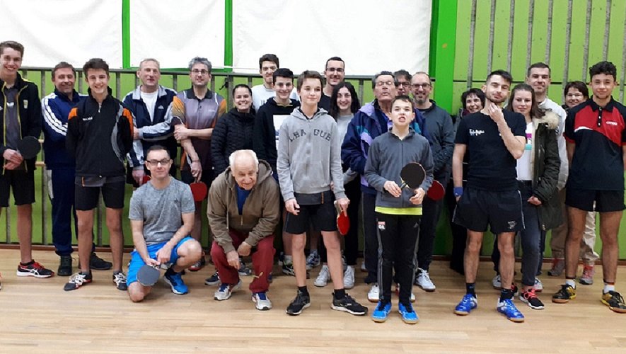 Les participants au tournoi.