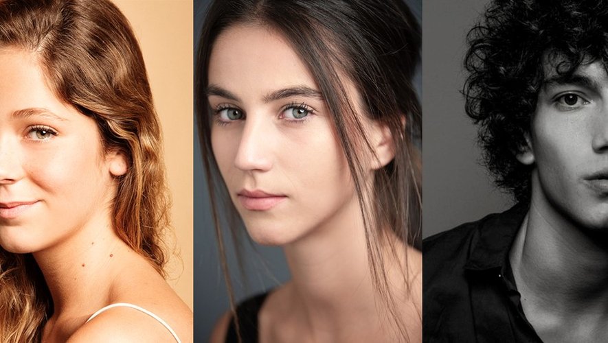 Georgina Amorós , Claudia Salas et Jorge Lopez (de gauche à droite) incarneront les nouveaux personnages dans la deuxième saison de "Elite" sur Netflix.