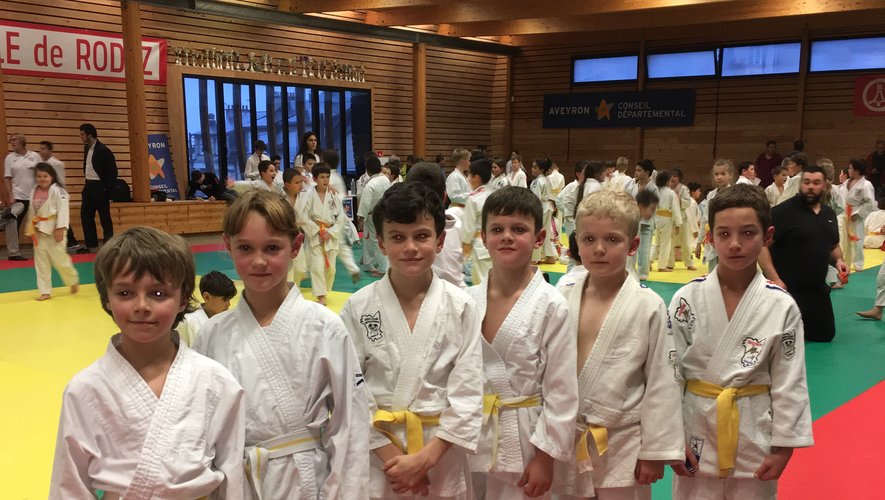 Les jeunes judokas ont fait honneur à leur club.