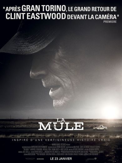 Clint Eastwood revient mercredi au cinéma avec "La Mule"