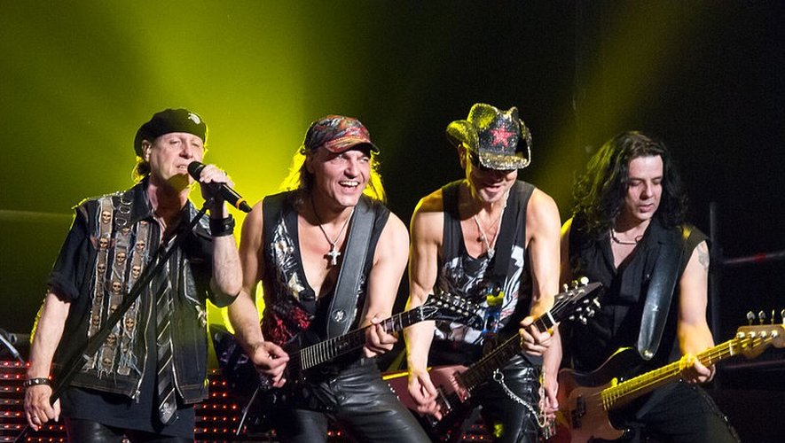 Scorpions, groupe phare de la scène hard rock des années 70-80.