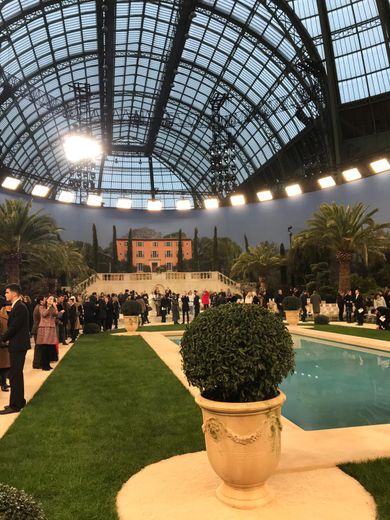 Défilé Chanel haute couture printemps-été 2019 à Paris.