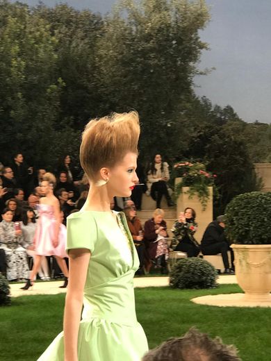 Défilé Chanel haute couture printemps-été 2019 à Paris.
