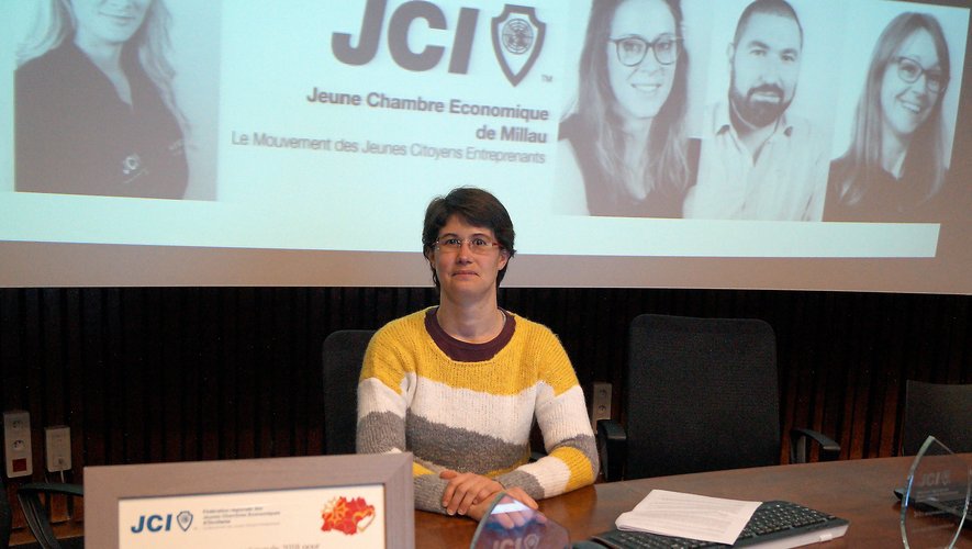 Natacha Burg est la nouvelle présidente de la JCE Millau.