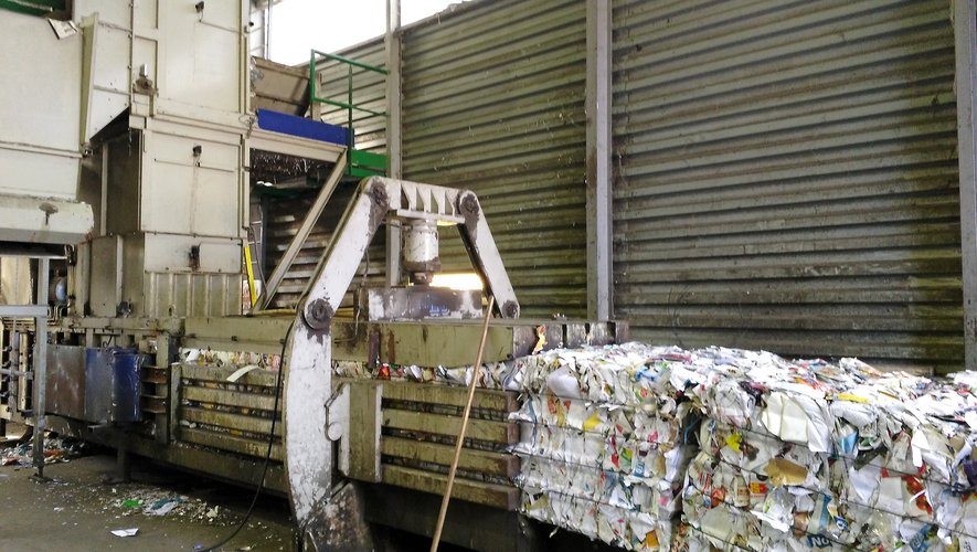 Le centre de tri de Millau traitera tous les déchets aveyronnais recyclables.
