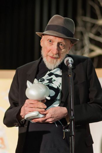 Frank Miller, qui fêtera son 62e anniversaire dimanche, a été récompensée à Angoulême par un Fauve d'honneur