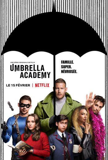 Dix épisodes, d'une durée de 60 minutes, composent la première saison de "Umbrella Academy".