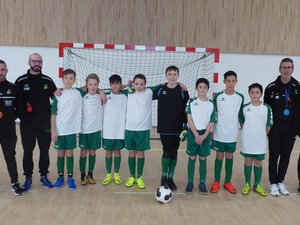 L’équipe IV des U13 de LPFC encadrée par Jérôme Albinet et Fabien Cavalier.