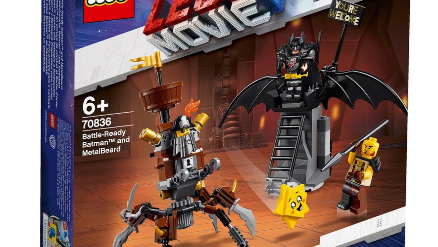 Une boîte de jeu Lego proposée par C&A à l'occasion de la sortie du film d'animation "La Grande Aventure Lego 2".