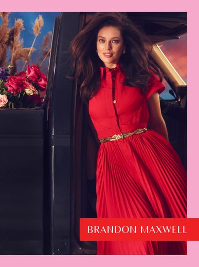 Brandon Maxwell présente sa campagne printemps-été 2019 incarnée par Emily DiDonato.
