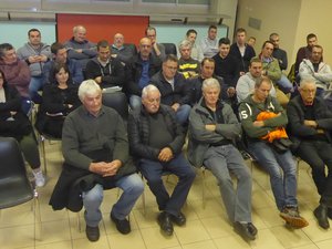 Les licenciés du Sport quilles Luc à cette assemblée générale à « L’Oustal ».