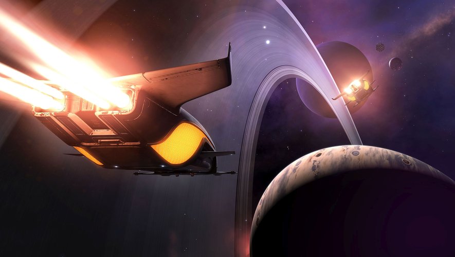 Des milliers de joueurs d'"Elite Dangerous" ont entrepris un périple de quatre mois à travers la galaxie du jeu, un voyage appelé Distant Worlds 2