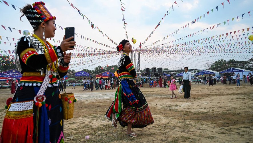 Un grand concours de beauté "ethnique" a été organisé mardi soir en Birmanie pour vanter l'unité du pays