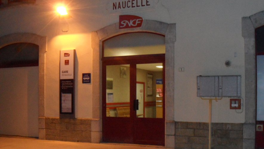 Gare de Naucelle.