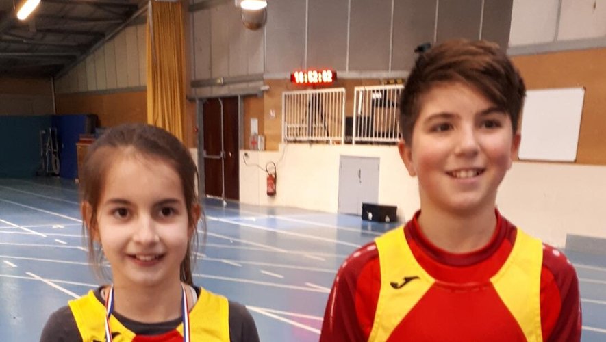 Qu’est-ce qui fait courir Gwladys et Louis, champions d’Aveyron, benjamine et benjamin.