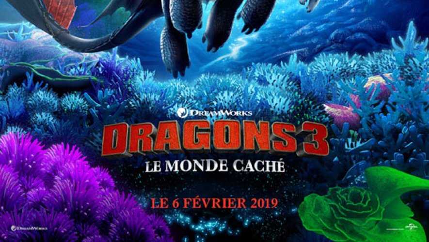 "Dragons : Le monde caché" a attiré plus de 300.000 personnes lors de son premier jour dans les salles françaises