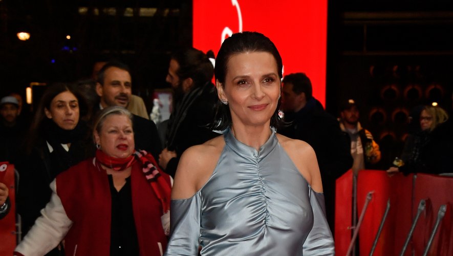 Juliette Binoche à la Berlinale, le 10 février, 2019