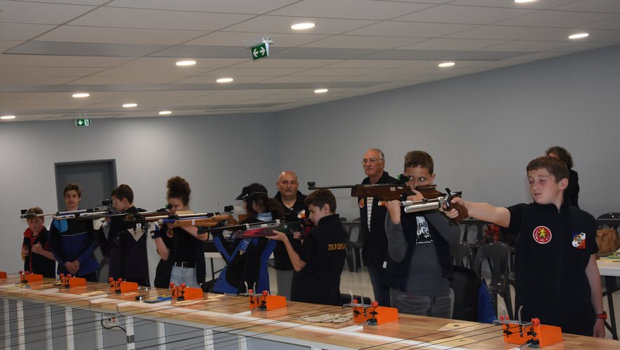 Inauguré en juin, le nouveau stand de tir permet à l’école de tir de se préparer à la compétition dans d’excellentes conditions.