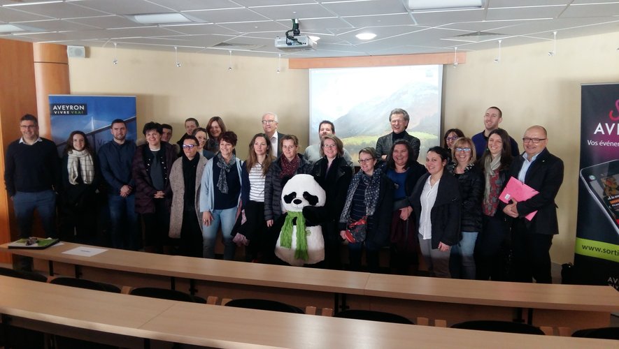 Des acteurs du tourisme aveyronnais lors de la première journée d’échanges organisée la semaine dernière à la CCI de Rodez.