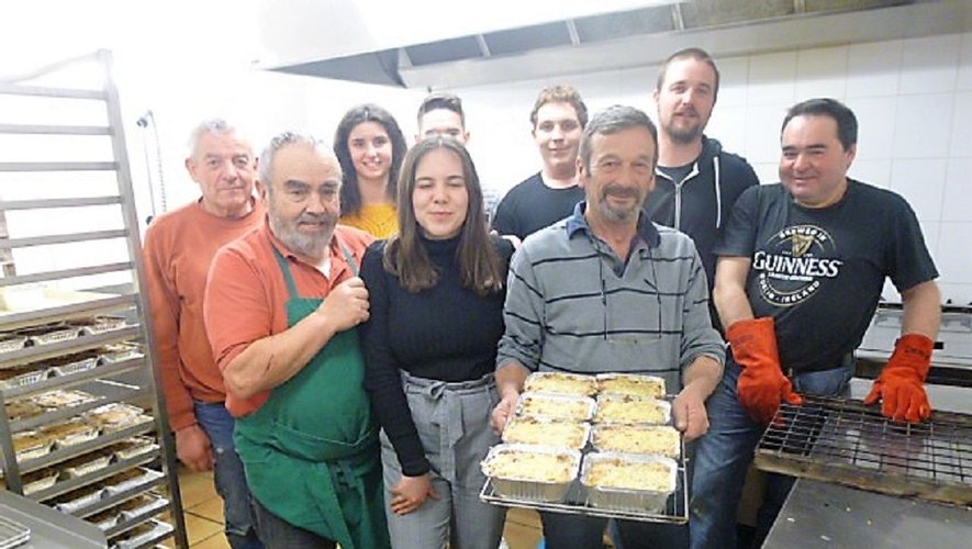 Plus de 200 repas servis pour le concours de belote