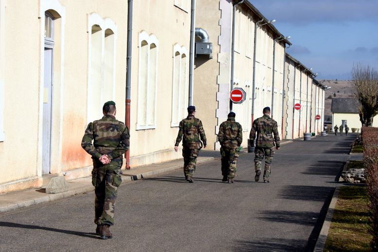 Les légionnaires occupent le camp du Larzac depuis 2016.