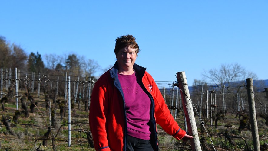 Brigitte Barre a réussi à se faire une place dans un monde viticole très masculin.	