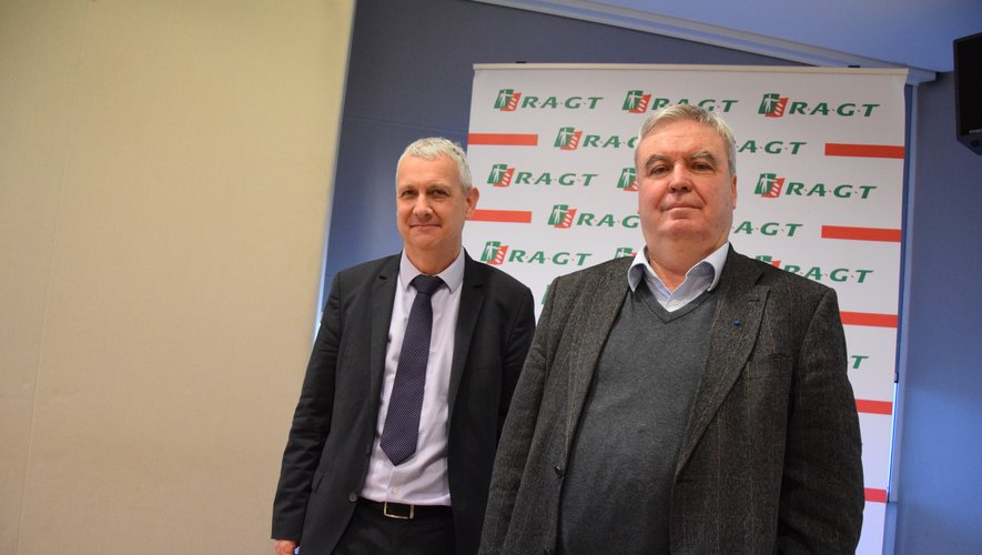 Claude Tabel et Daniel Segonds, respectivement président  du directoire  et président du conseil de surveillance de la RAGT.