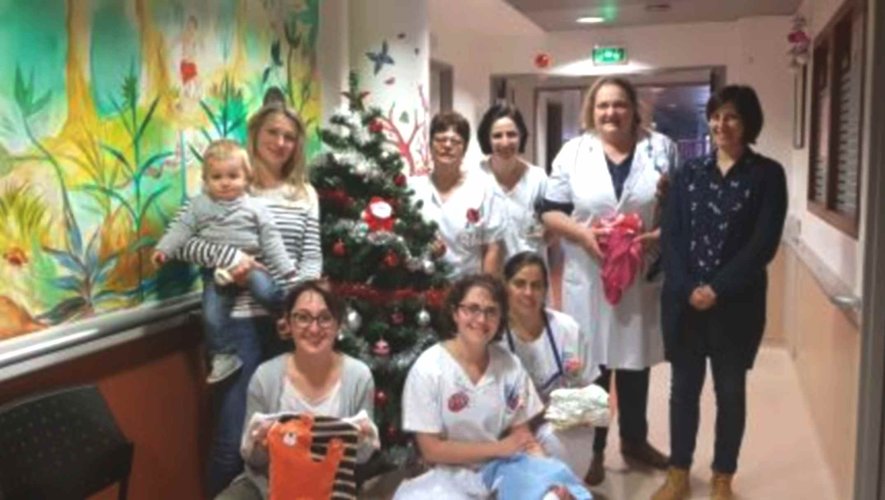 Une collecte de vêtements pour les nouveau-nés prématurés du service néonatologie de l’hôpital de Rodez